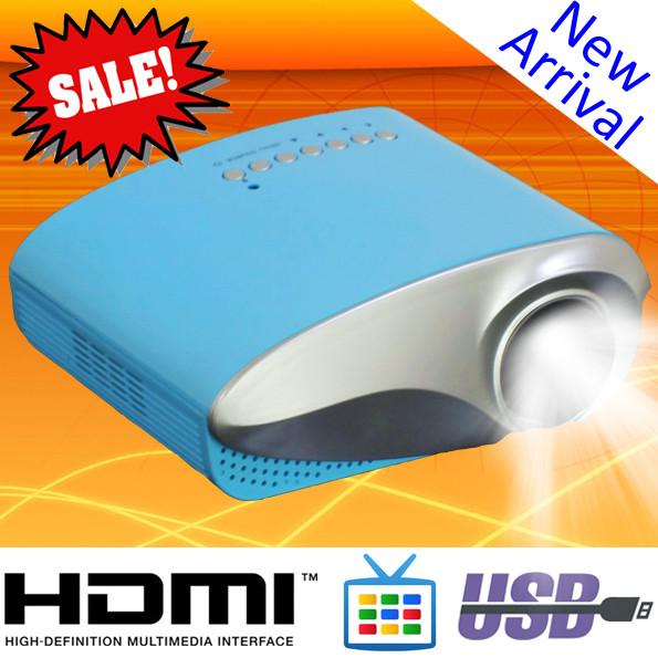 Colorful Image Projector LED Lamp Long Life Cheap Price Mini Proyector With HDMI USB SD PC