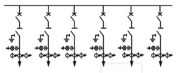 High Flexibility Automatic Switchgear , Substation Switchgear Compact Structure
