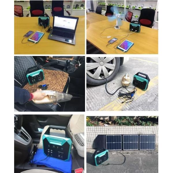 200W аварийный портативный генератор электростанции 40800mAh солнечный