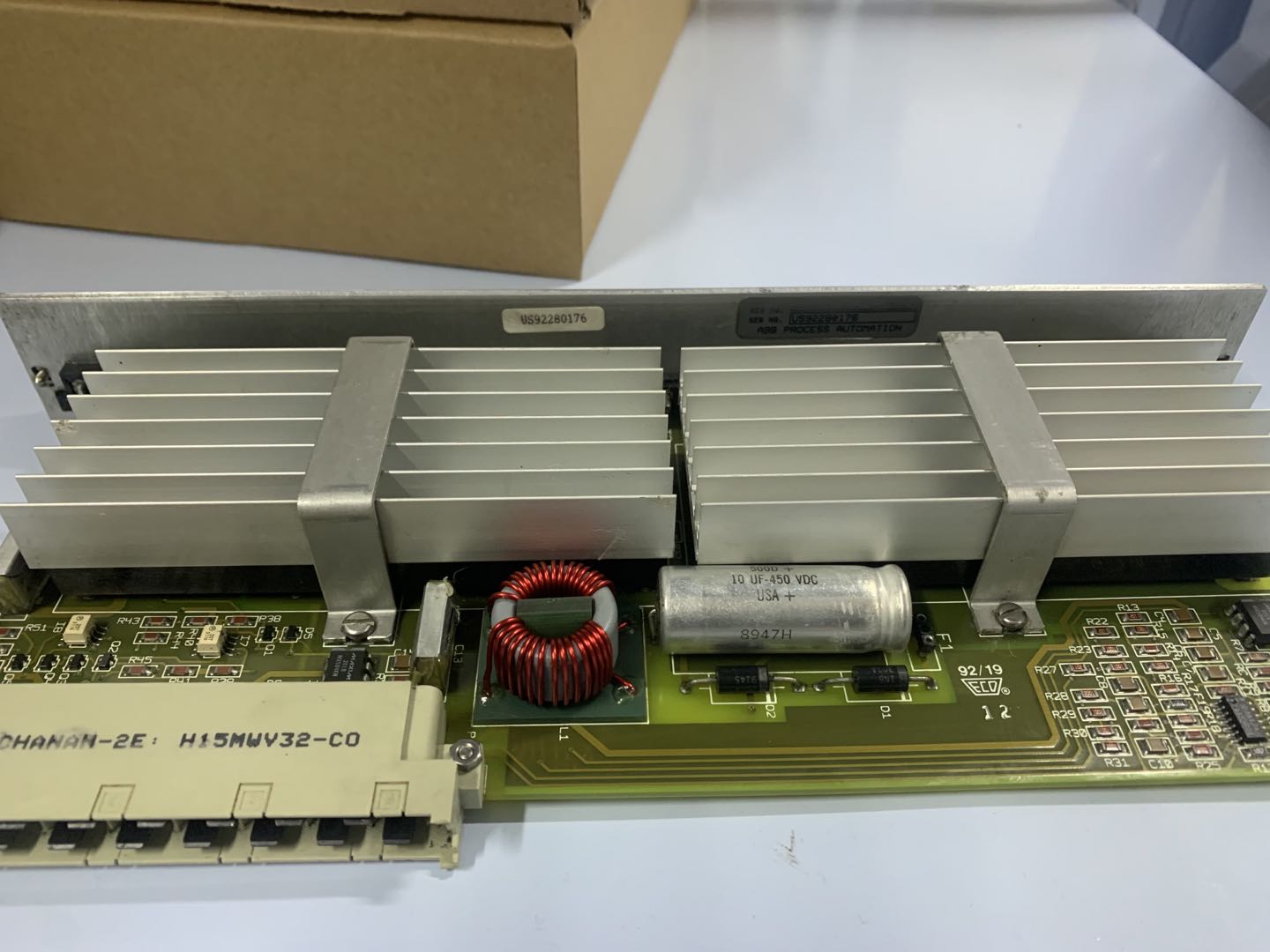Зеленая доска ABB чешет 086362-001 ЧАСТЕЙ HKQCS НА ЛИНИИ D.C.P.S. БОЛЬШЕЙ ЧАСТИ.