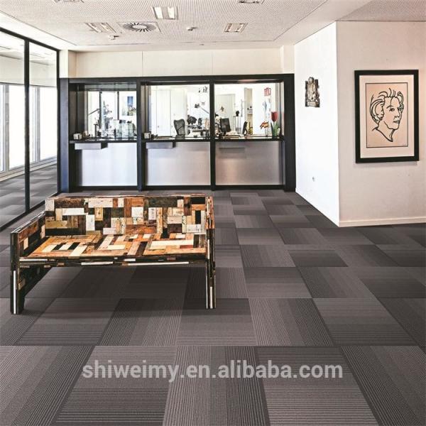 Wholesale leve loop graduate color pp formal carpet tile 50*50cm