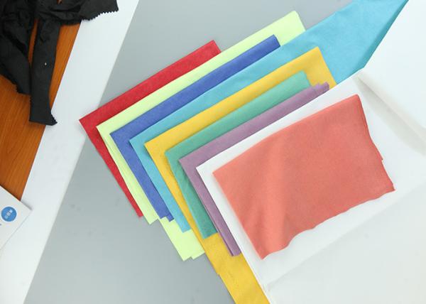 Viscose Polyester Non Woven Cleaning Cloth for Glasses , 35GSM-100GSM