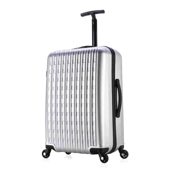 Ensembles de bagages durs 3 pièces légers avec système de chariot à tiges simples, roues légères à 360 degrés, verrou TSA