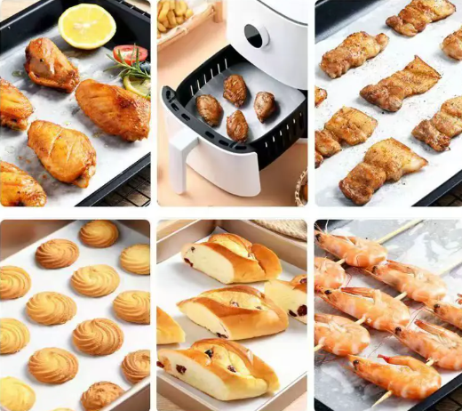 12 x 18inch 40g 50g White Non-stick Surface Silicone Paper For Bake Cookies