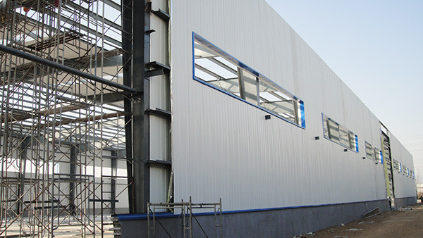 Fast Construction Steel Structure Building , Pre Engineered Steel Warehouse