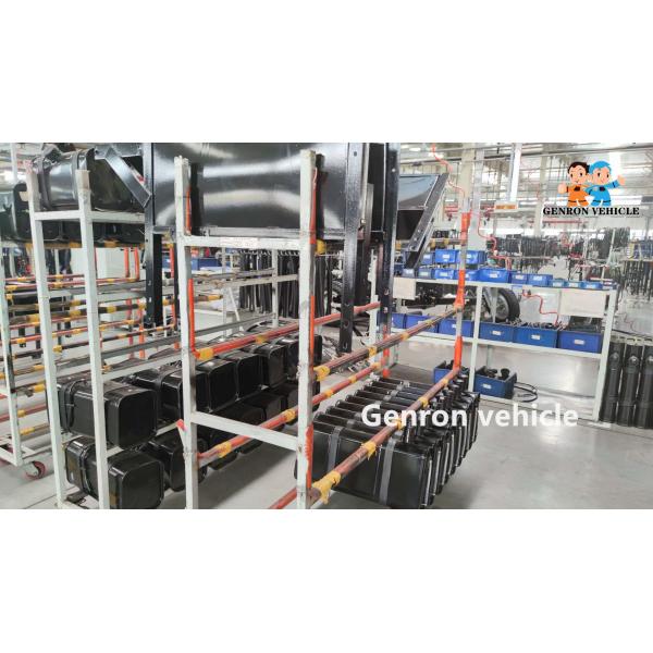 5 самосвала тонн трицикла Genron дизельного для большого груза емкости