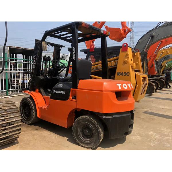 FD30 2T 3T 5T 3 Mast Side Shift TCM Komatsu Forklift Japan in Building Material Shops