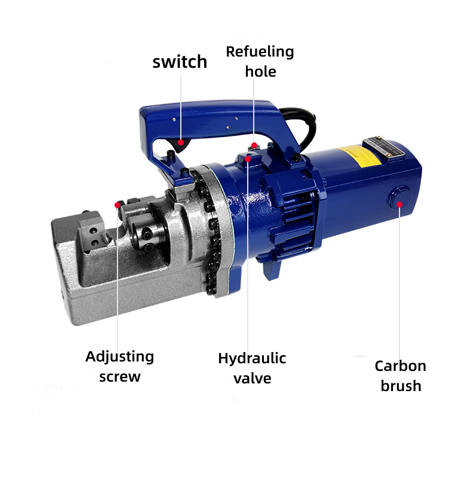 The portable rebar cutter and bender rebar cutter cordless rebar cutter electric
