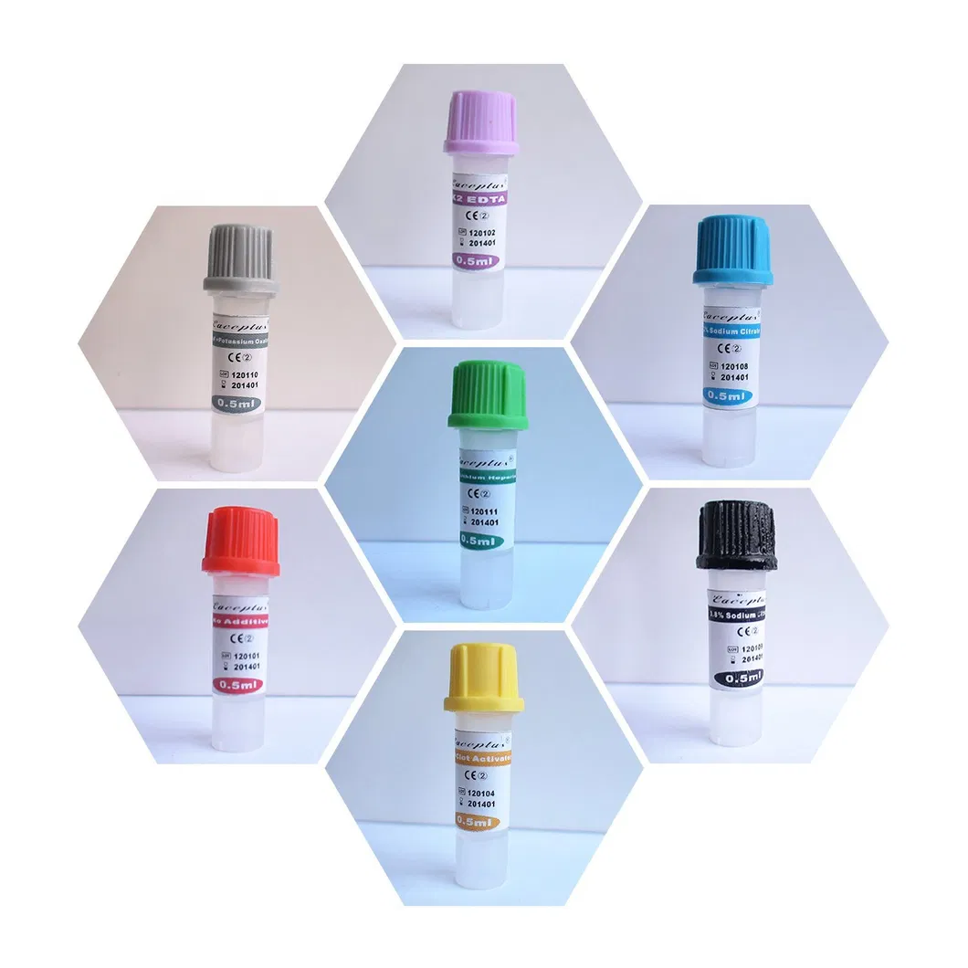 Siny Non-Vacuum Blood Collection Tubes for Pediatric Use