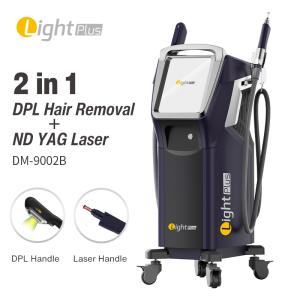 2 In 1 OPT SHR IPL Yag Laser Pigment Removal Skin Rejuvenation Hair Removal