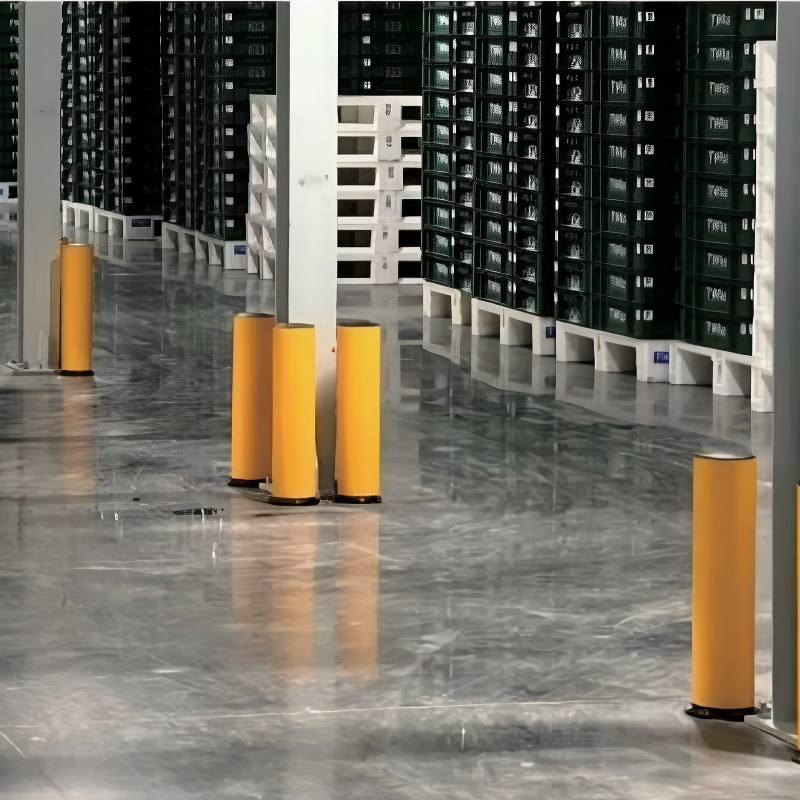Height800/1150 Armorflex Flexible Safety Bollard Self Recover Polymer Anti Collision Post Warehouse Forklift Impact Protection Column Guard Bo130 Bo168 Bo190