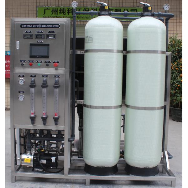 машина обратного осмоза для brackish обработки опреснения воды 1000 литров в час
