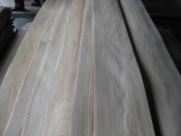 Sliced Natural Chinese Elm Wood Veneer Sheet
