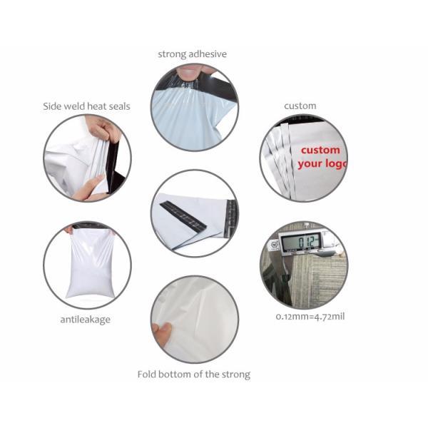Custom Durable Eco Friendly Shipping Mailing Bags Biodegradable Poly Mailers Compostable Mailer Bags