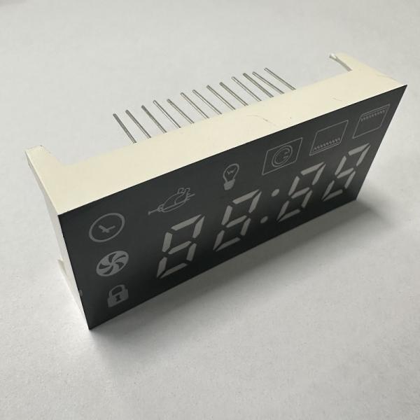 Écran LED à 7 segments blanc pur à 4 chiffres, cathode commune pour la commande du chronomètre du four