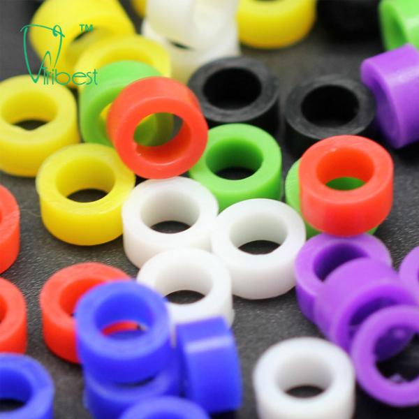 Silicon Dental Sterilization Products , Dental Instrument Color Bands