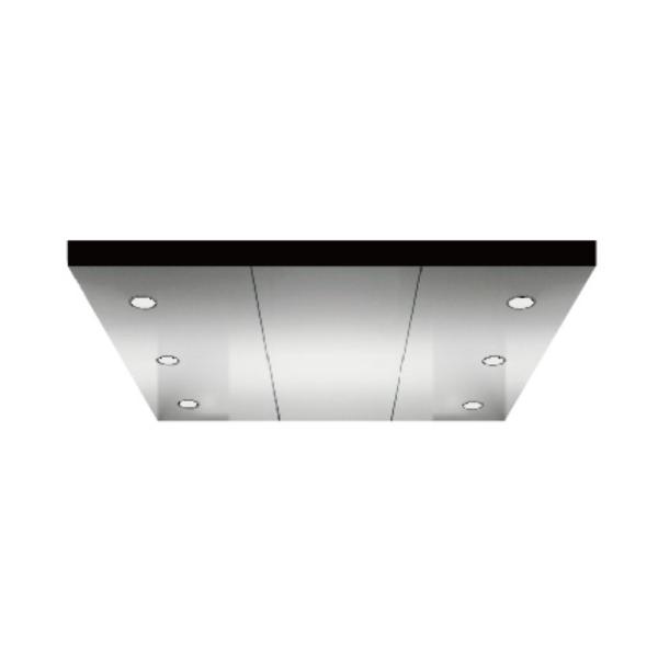 Passenger Elevator Hairline Stainless Steel Lift Cabin Etching 2500kg Load