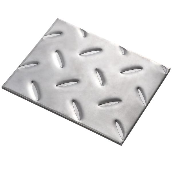 ASTM 304 Лист 8 мм с тиснением из нержавеющей стали с узором SS