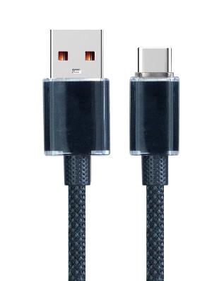 1M 2A 3A Trenzado de A a M a C a L Cable de carga Telefono móvil trenzado USB Un cable de carga para la carga de teléfonos móviles