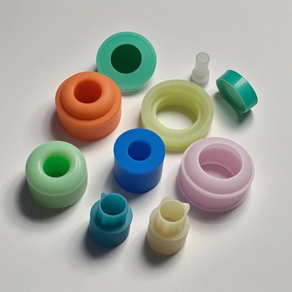 NBR EPDM SBR NR Custom Molded Silicone Parts 20-90 Shore A Silicone Injection Molding