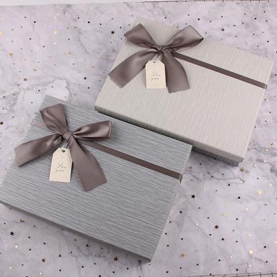 Rigid Gift Boxes For Clothes Gifts Tie Cartoon Packaging With Brand Print