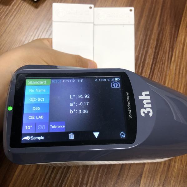 Ceramic Tiles Lab 3nh Colorimeter YS3010 With 400-700nm Wavelength Reflectance Curve
