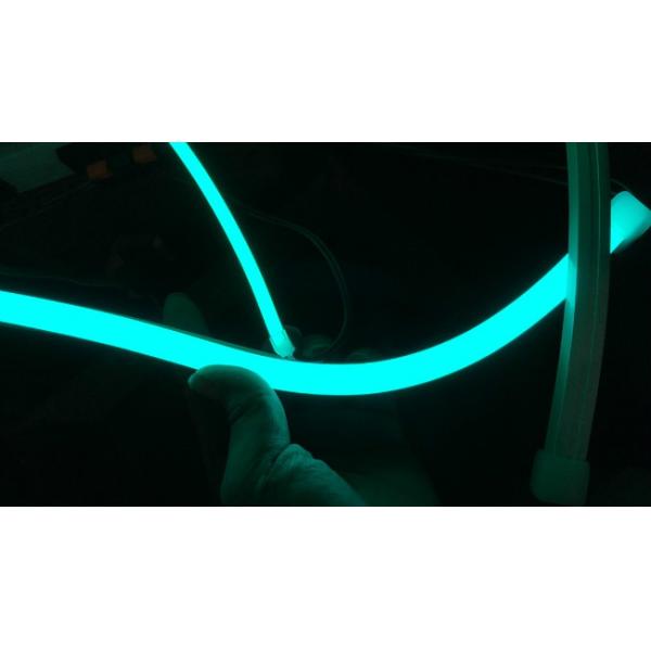 50 mètres de 12V 24V Maldives de vert de bande au néon du silicone LED