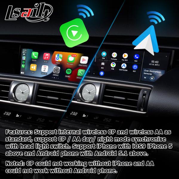 Lexus IS350 IS200t IS300 IS300h wireless caprlay android auto box screen mirroring