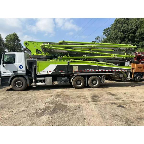 Used 2020 Benz Zoomlion 52m Concrete Boom Pump Truck Truck Mounted