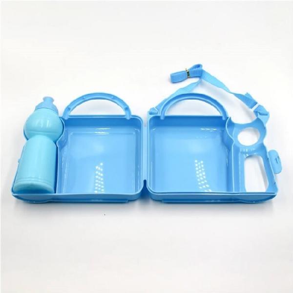 Sublimation Lunch Box Blank With Water Bottle Personalised Childrens Sublimation Plastic Kids Lunch Box
