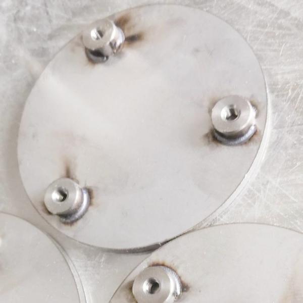 Изготовленные на заказ части заварки металлического листа пудрят покрытое вырезывание лазера для аксессуара машинного оборудования