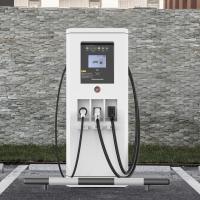30KW estações de carregamento rápidas do carregador OCPP 1.6J IK10 CCS do carro EV