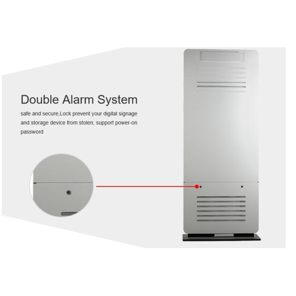 Webcam Hotel 55 Inch Interactive Touch Screen Kiosk Remote Control Built - In Speaker