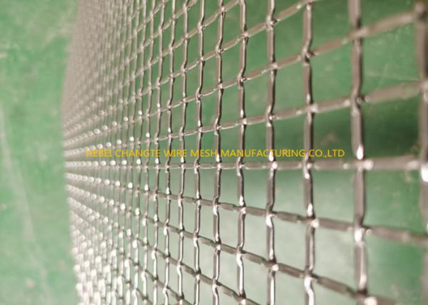 Stainless Steel Crimped 0.4mm Cladding Woven Wire Mesh