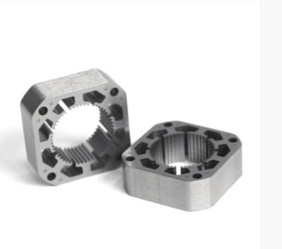 Rotor híbrido de aço do motor NEMA14 deslizante da laminação 35mm do silicone