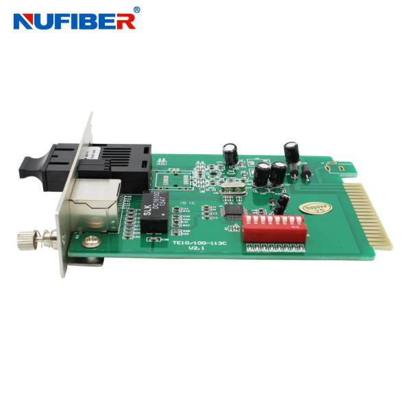 Multi-Mode and Single Mode Fiber Support 10/100Mbps Fiber Media Converter