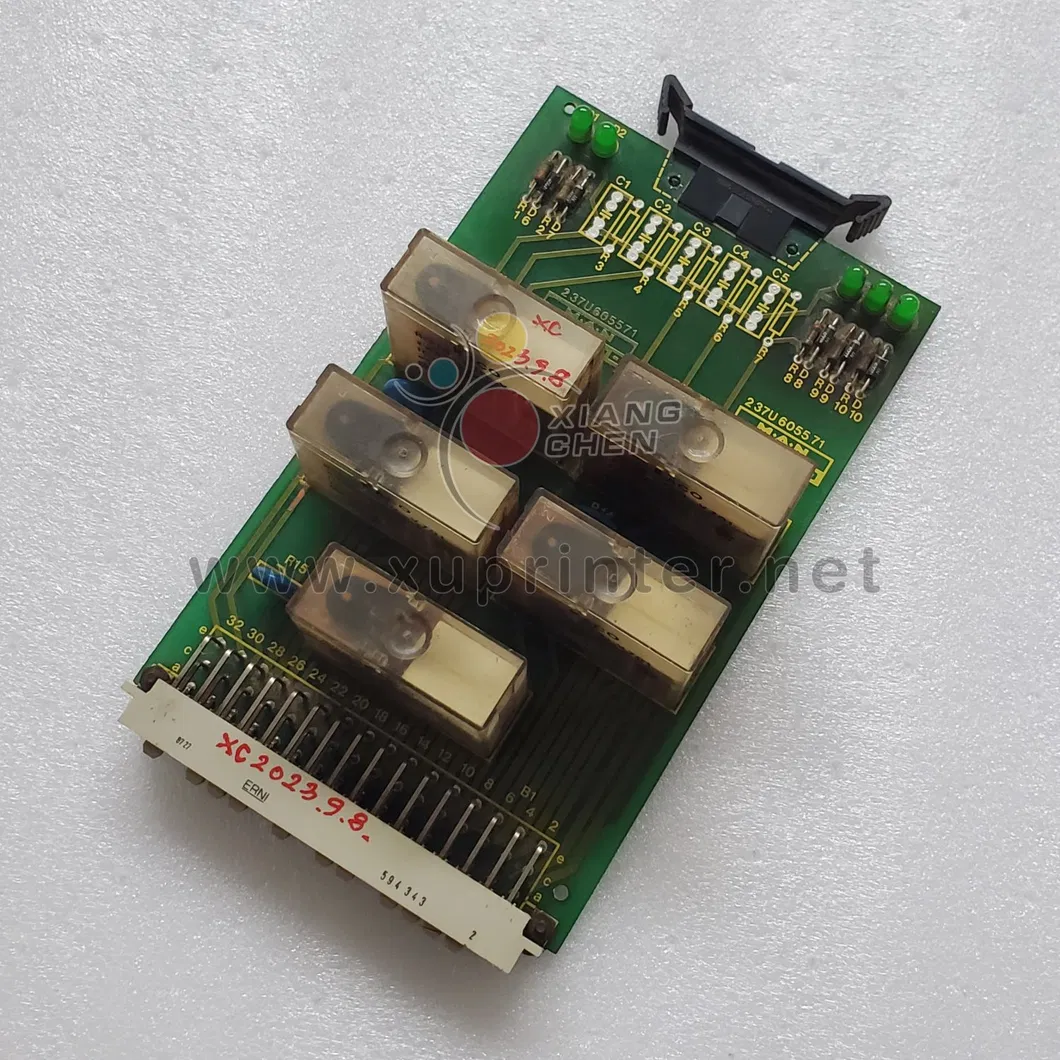 Original 237u605571 Relay Circuit Board for Man Roland 700 Offset Press Parts