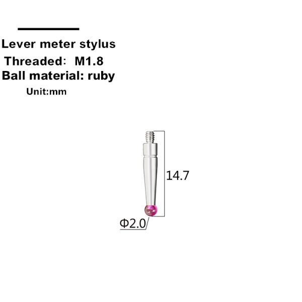 Makinopc Ceramic Straight Styli for Machine Tool Touch Probes to Ensure Maximum Measurement Accuracy