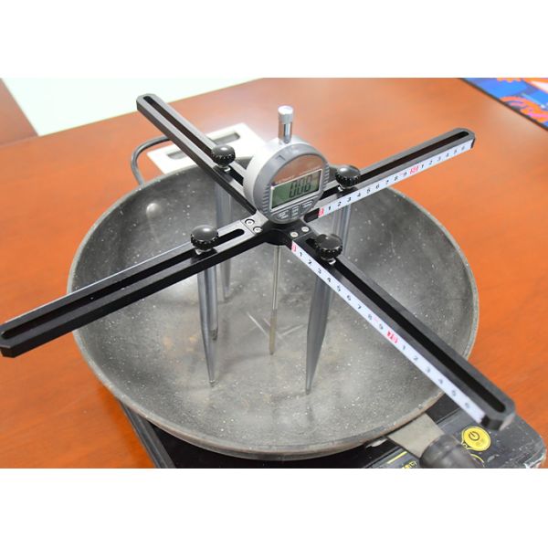 BS EN 12983-1 Concavity Measurement Device for Cookware Bottom Testing
