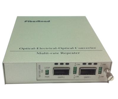 4 Channel 10G Media Converter for 40G Converter  Support Rackmounte Management