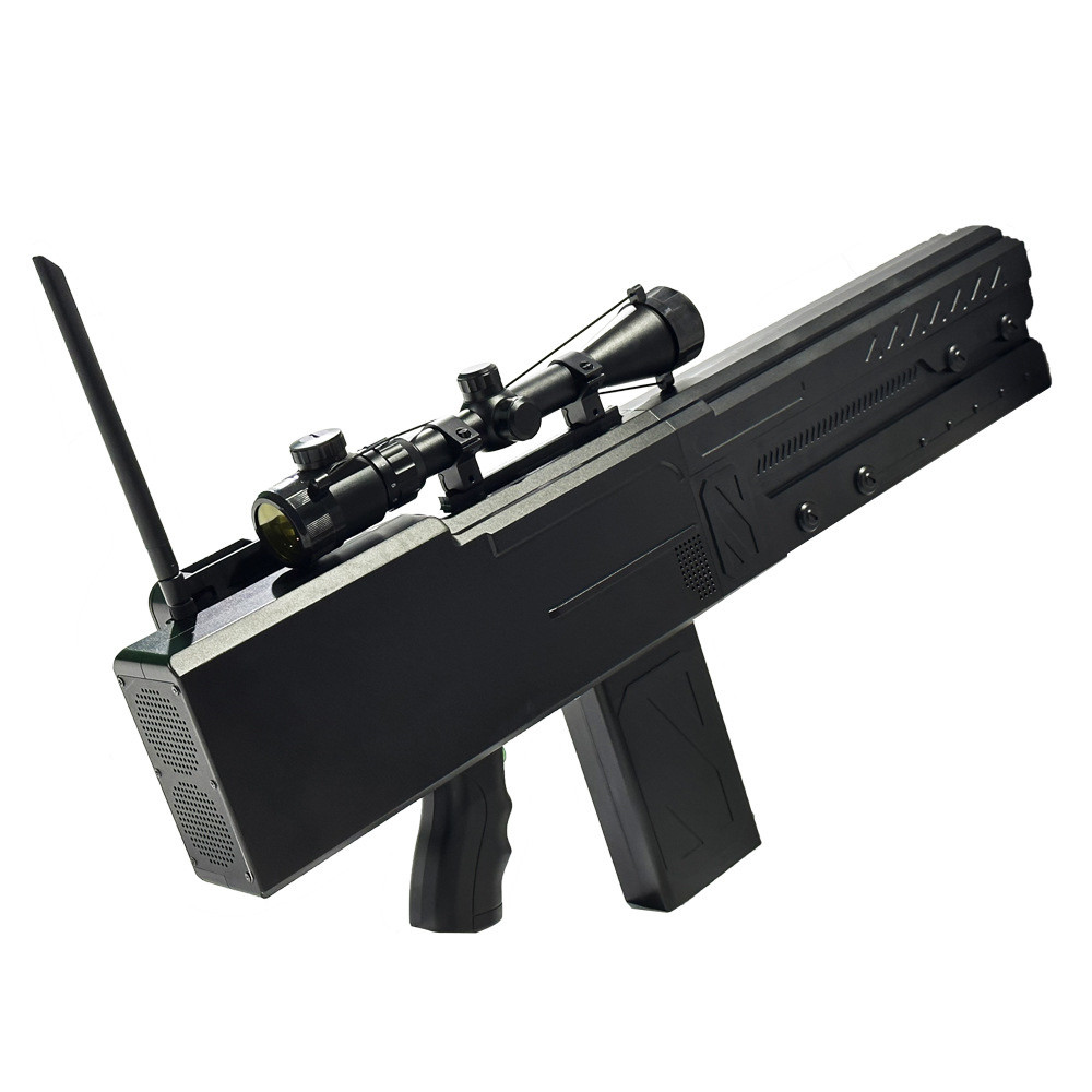 6-диапазонный DJI UAV Jammer Gun 1-2KM Anti FPV Drone Gun 900MHz 1.5G 2.4G 5.8G