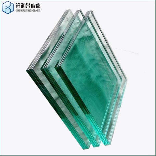 6.38mm Clear Laminated Glass with Decorative Function Colored Safety Laminated Glass