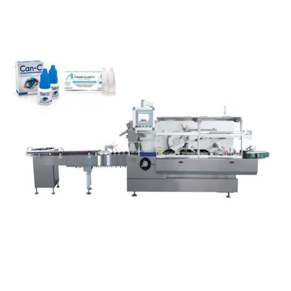 Ampoule Vial Automatic Box Packing Cartoning Machine 12carton /Min High Speed
