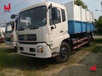 Camion électrique manuel de collecte des déchets du camion à ordures 14m3 de compacteur