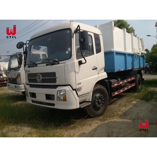 Manual Compactor Garbage Truck 14m3 Electric Waste Collection Truck
