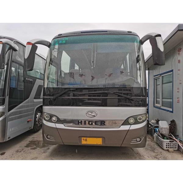 12m Airbag Chassis KLQ6125 53 Seats Used Higer Bus Euro III Coach Bus