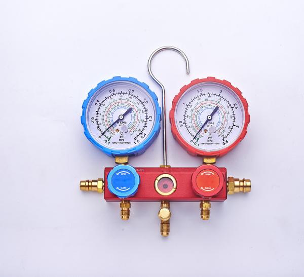 Automotive Refrigeration Manifold Gauge R410a Manifold Gauge Set