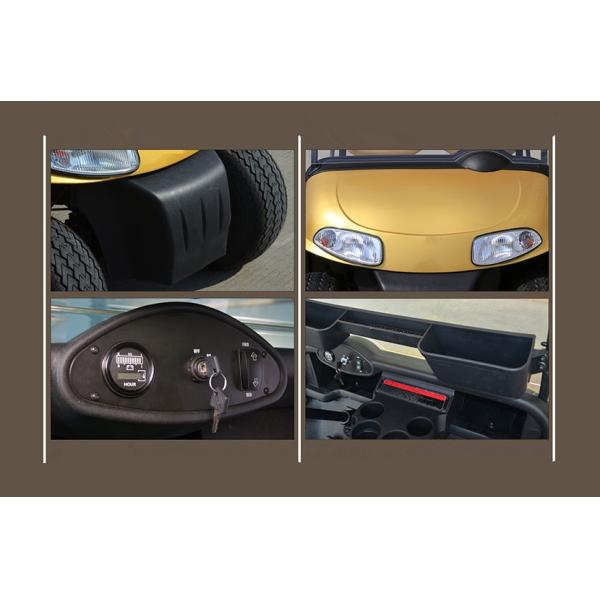 Left Hand Drive 2 Seats Electric Car Golf Cart With Deep Recycle Batteries