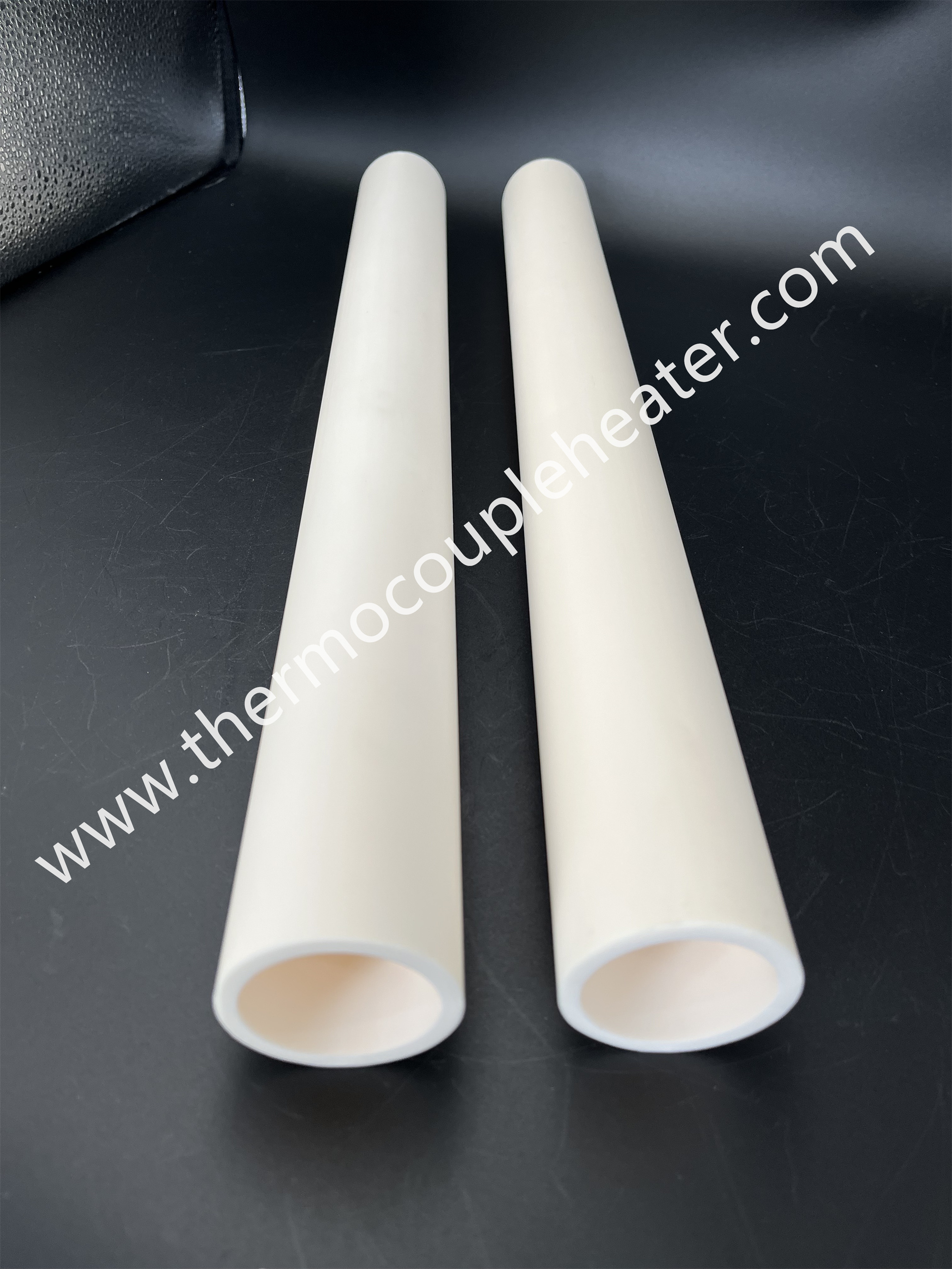 High Purity Wearable Isostatic Alumina Ceramic Tube Insulator For Thermocouple in large size