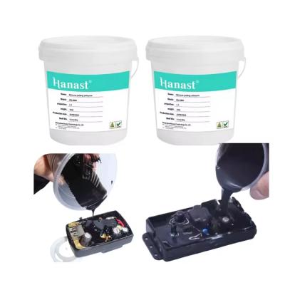 2 Part Clear RTV Silicone Potting Compound Material Insulation Waterproof 10:1